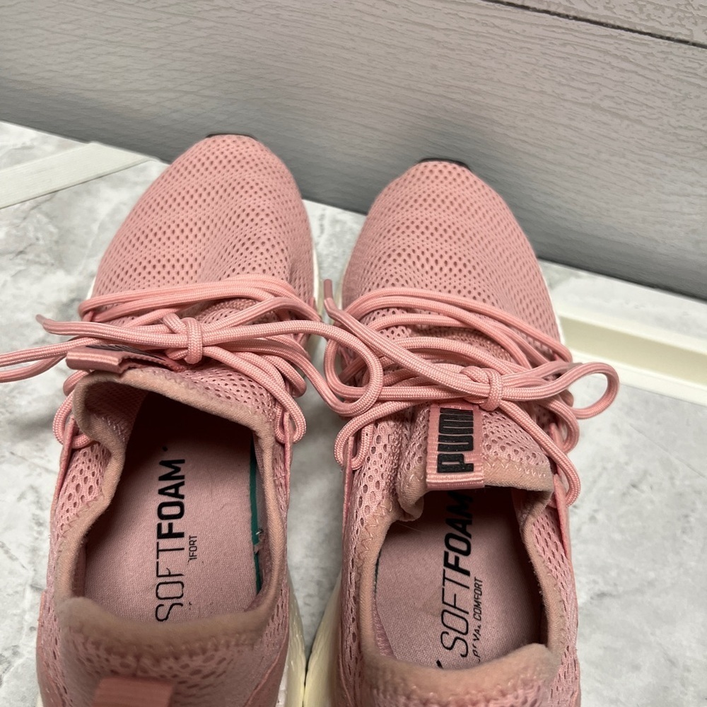 Puma NRGY W/ Soft Foam Pink shoes size 9 - Picture 5 of 9